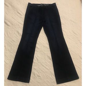 New York & company low rise boot cut jeans